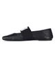 Givenchy Women's Sliced Square Ballerinas in Textured-Effect Leather - 3