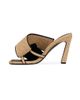 Givenchy Women's Sliced Square Raffia-Effect Heeled Mules - 2