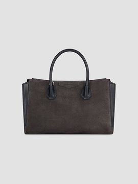 Givenchy Women's Small Antigona Catchall Top Handle Bag in Suede Leather