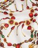 Givenchy Women's Small Square in Silk with Sculpted Gem Print - 3