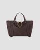 Givenchy Women's Small The Snatch Top Handle Bag in Grained Leather - 1