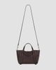 Givenchy Women's Small The Snatch Top Handle Bag in Grained Leather - 3