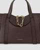 Givenchy Women's Small The Snatch Top Handle Bag in Grained Leather - 5
