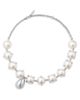 Givenchy Women's Spiky Pearl Necklace in Metal and Pearls - 1