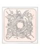 Givenchy Women's Square Scarf in Silk with Deconstructed Crystals Print - 2