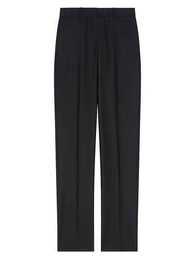 Givenchy Women's Striped Skinny Pants in Wool