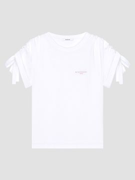 Givenchy Women's T-Shirt in Cotton with Bows
