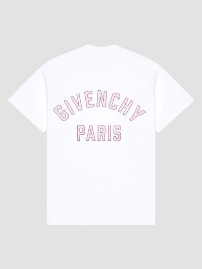 Givenchy Women's T-Shirt in Cotton with Embroidery