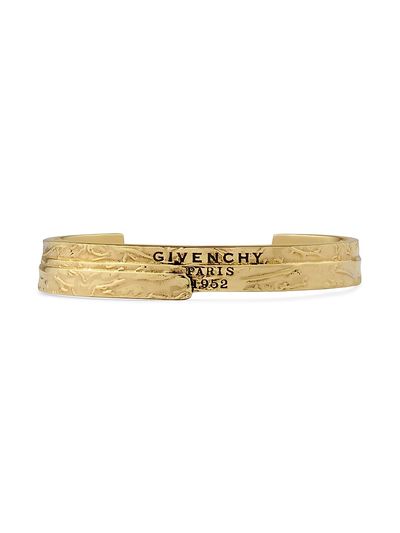 Givenchy Women's Tape Cuff Bracelet in Metal and Enamel