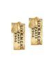 Givenchy Women's Tape Earrings in Metal and Enamel - 1