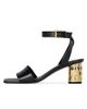 Givenchy Women's Tape Heel Sandals in Leather - 3