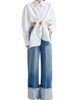 Givenchy Women's Turn-Up Jeans - 4