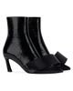 Givenchy Women's Twisted Ribbon Ankle Boots in Shiny Naplack Leather - 2