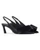 Givenchy Women's Twisted Ribbon Slingbacks Pumps in Leather - 2