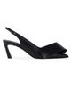 Givenchy Women's Twisted Ribbon Slingbacks Pumps in Leather - 5