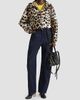 Givenchy Women's Windbreaker in Leopard Jacquard - 2