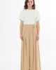 Gizia Gizia Beige Removable Belt Trousers  - 1