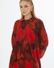 Gizia Gizia Collared Patterned Relaxed-Fit Blouse with - 5