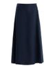 Gizia Gizia Dark Navy Button-Closure Maxi Skirt - 3