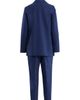 Gizia Gizia Dark Navy Single-Button Blazer Suit - 3