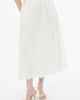 Gizia Gizia Ecru A-Line Midi Skirt - 2