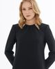Gizia Gizia Elegant Slit-Sleeve Midi Dress with Metal Detail - 3