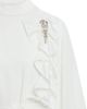 Gizia Gizia Gathered Detail Beaded Long Unlined Dress - 2