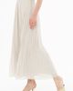 Gizia Gizia High-Waist Flowing Chiffon Pleated Midi Skirt - 2