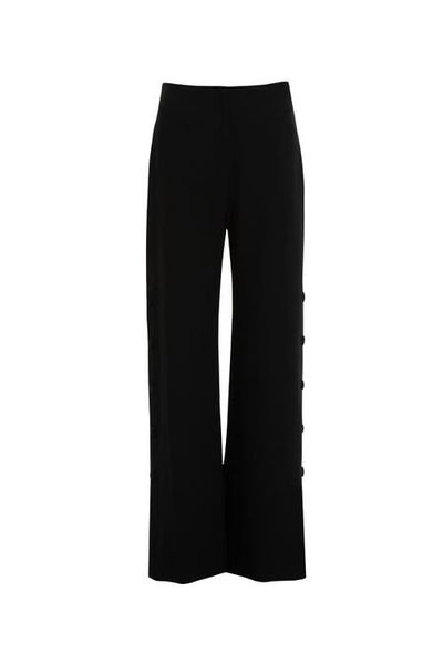 Gizia Gizia High-Waist Pleated Wide-Leg Palazzo Pants