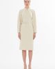 Gizia Gizia Midi Dress with Bolero Look and Belt - 1