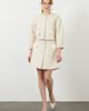 Gizia Gizia Off-White Tailored Button Detail Cropped Jacket - 1