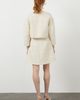 Gizia Gizia Off-White Tailored Button Detail Cropped Jacket - 2