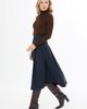 Gizia Gizia Pleated Skirt with Back Concealed Zip Closure - 2