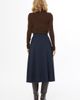 Gizia Gizia Pleated Skirt with Back Concealed Zip Closure - 4