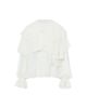 Gizia Gizia Ruffled Long-Sleeve Blouse with Elasticated Cuffs - 1
