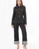Gizia Gizia Shirt Collar Button-Front Cotton Blend Layering Jacket - 1