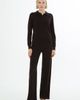 Gizia Gizia Shirt Collar Button-Front Wool Cashmere Cardigan - 1