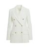 Gizia Gizia Shoulder Padded Straight-Cut Tailored Jacket - 1