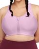 Glamorise Glamorise Full Figure Zip-Up Sports Bra - 1