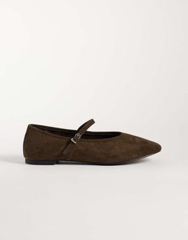 Glamorous Glamorous ballet flats in brown faux suede