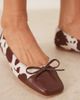 Glamorous Glamorous ballet flats in cow print-Multi - 2