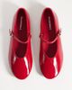 Glamorous Glamorous ballet flats in red patent - 4