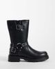 Glamorous Glamorous biker mid ankle boots in black - 1