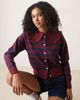 Glamorous Glamorous boxy fit cardigan in blue and red stripe-Multi - 1
