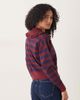 Glamorous Glamorous boxy fit cardigan in blue and red stripe-Multi - 3