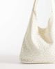 Glamorous Glamorous broderie shoulder tote bag in white - 4
