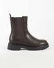 Glamorous Glamorous chunky ankle boots in brown PU - 1