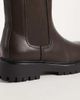 Glamorous Glamorous chunky ankle boots in brown PU - 3