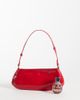 Glamorous Glamorous classic 90s shoulder bag in red - 2