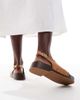 Glamorous Glamorous clog sandals in tan-Brown - 2